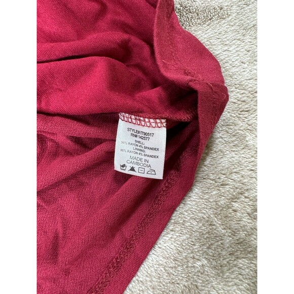 Iris Square Neck Top  Soft Blouse Size Large - Picture 10 of 12